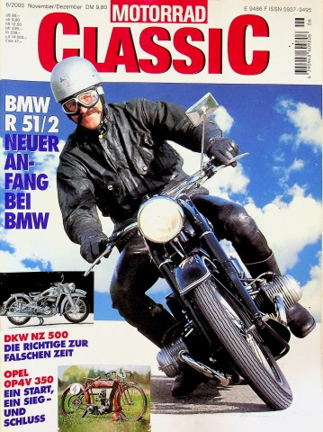 Deckblatt Motorrad Classic (06/2000)